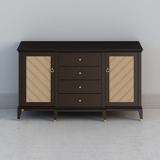 Art Deco Sideboard 3D model