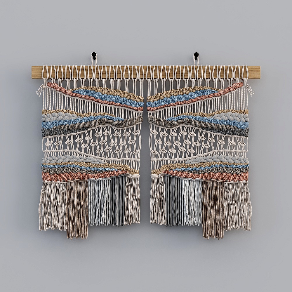 Nordic woven wall decoration 1.0-LY