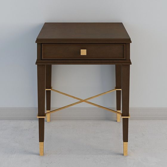 Urban Elegance Side Table 3D model