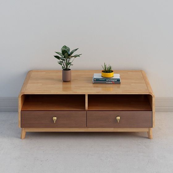 Nordic Style Coffee Table 3D model