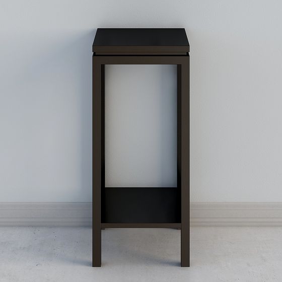 Urban Corner Side Table 3D model for Creative Projects