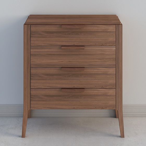 Urban Window Nightstand 3D model