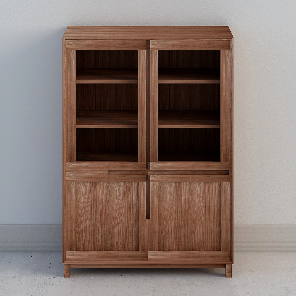 Боковой шкаф из ореха