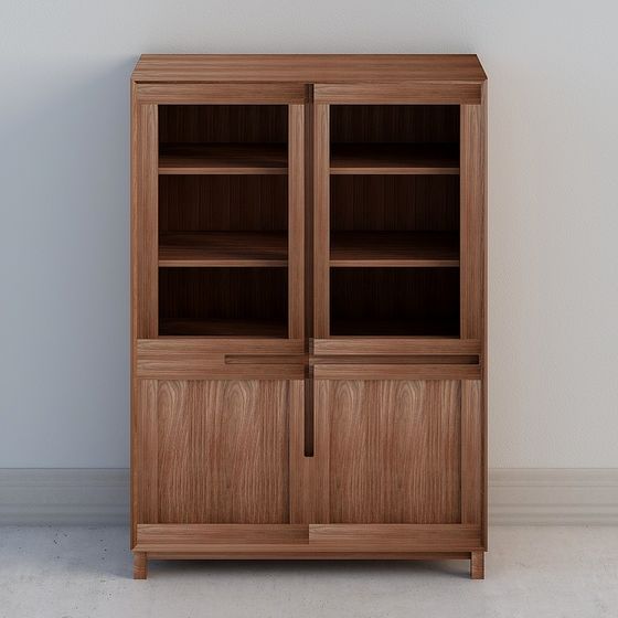 Боковой шкаф из ореха