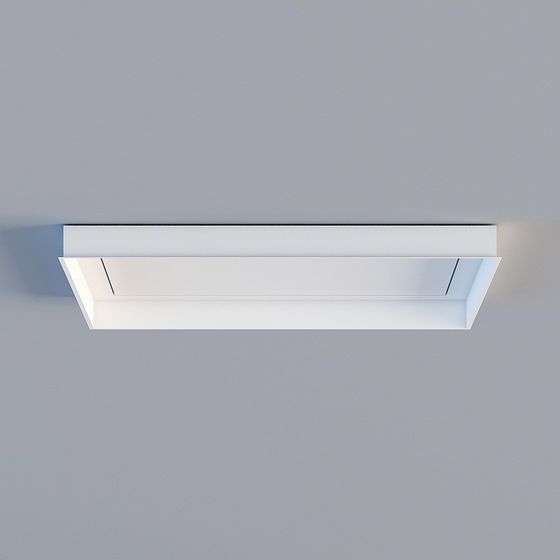 Minimalist Ceiling Light 3D model for Modern Interiors