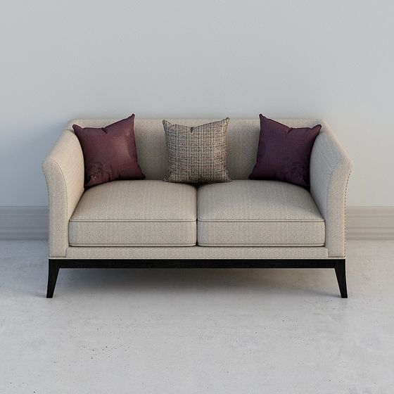 Elegant Minimalist 3D Sofa Model