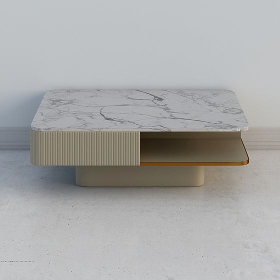 Urban Minimalist Coffee Table 3D model