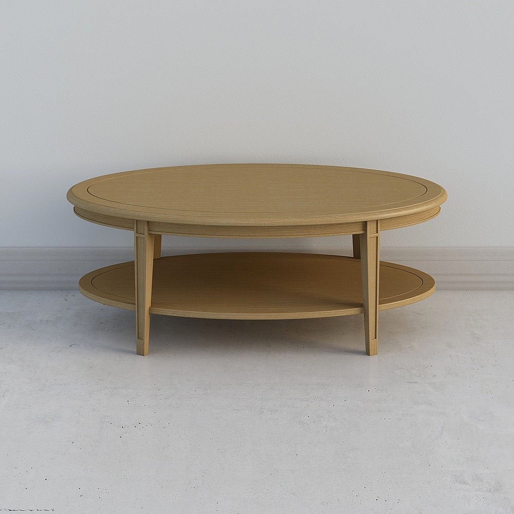 Notting Hill Home - Chinese-A Oval Long Coffee Table - NH1817