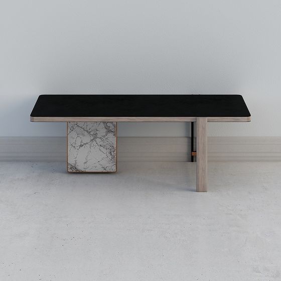 Urban Style Dining Table 3D model