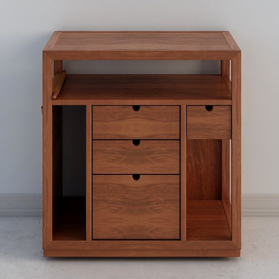 Urban Minimalist Desk 3D model