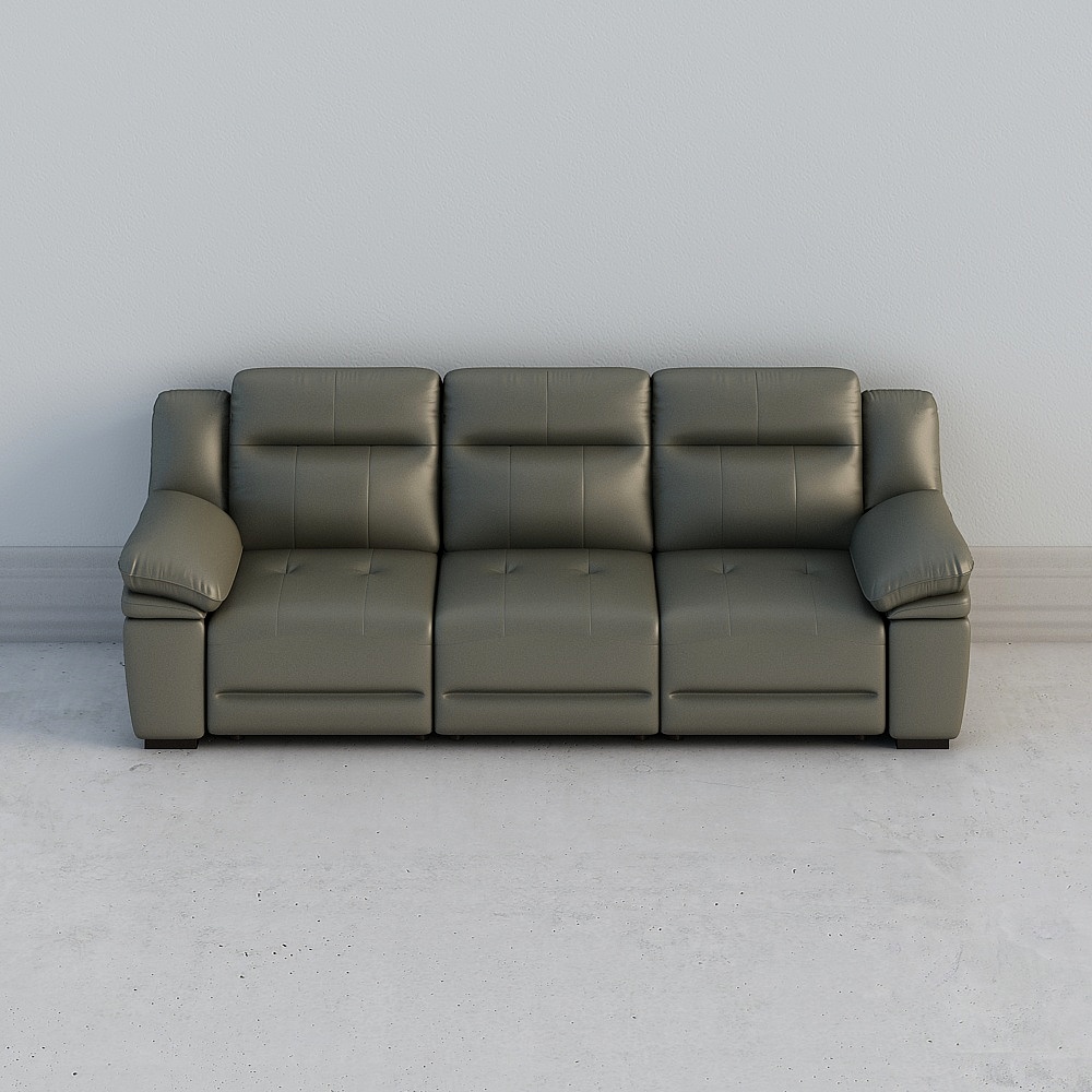 "Hansen - Living Room _E502_ Sofa (Back Comfort, Electric, Four Seats) - Grey"