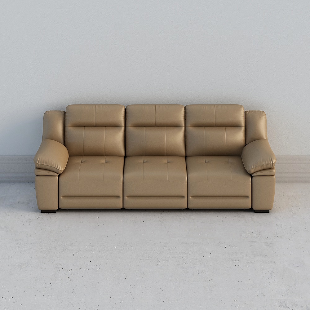 "漢森- 客廳_E502_ 沙發（背部舒適，電動，四人座）"