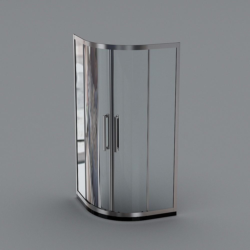 Shower room fan type two solid and two flexible 8mm 304 material (mirror light) bathroom toilet 1305