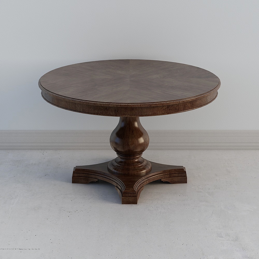 KD13T round dining table 1.35 meters