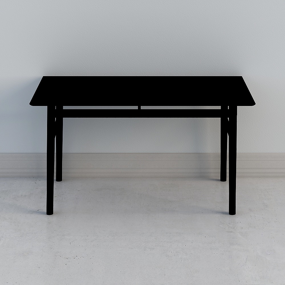 Medieval table black