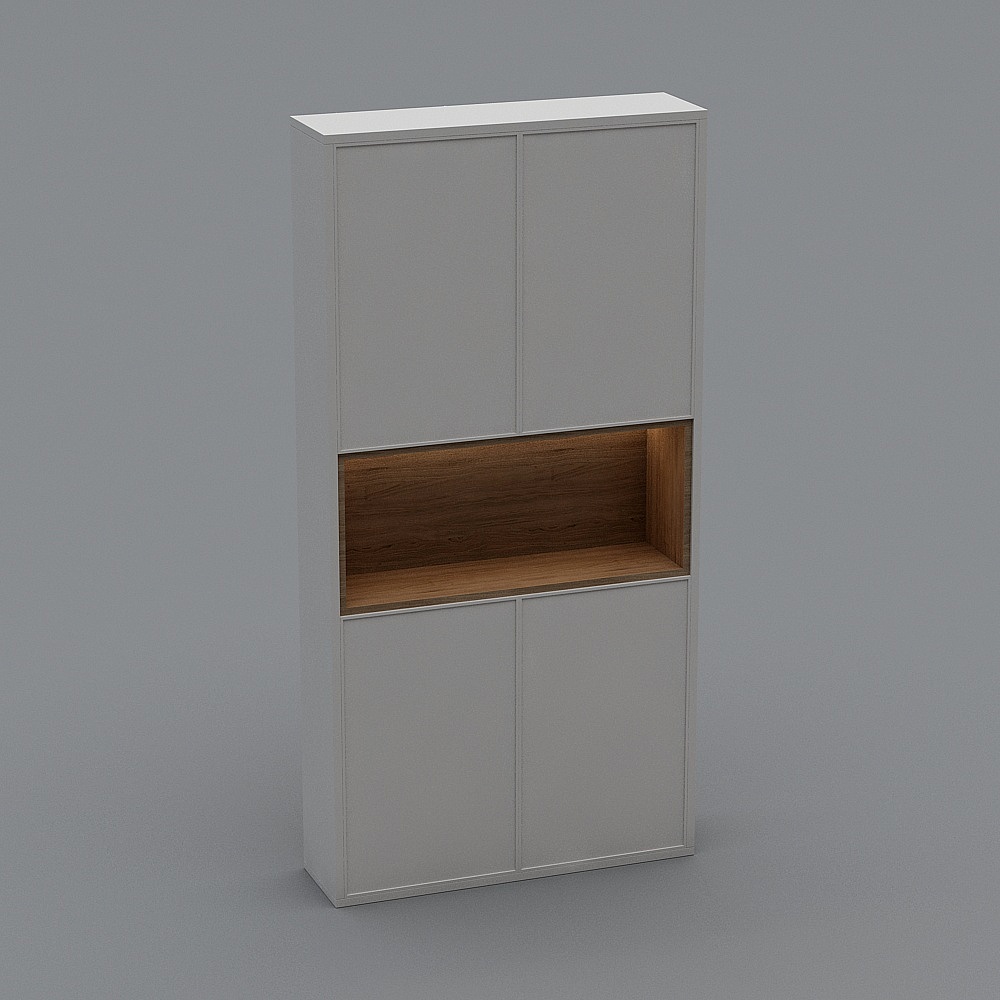 노르딕 장식 캐비닛 락커