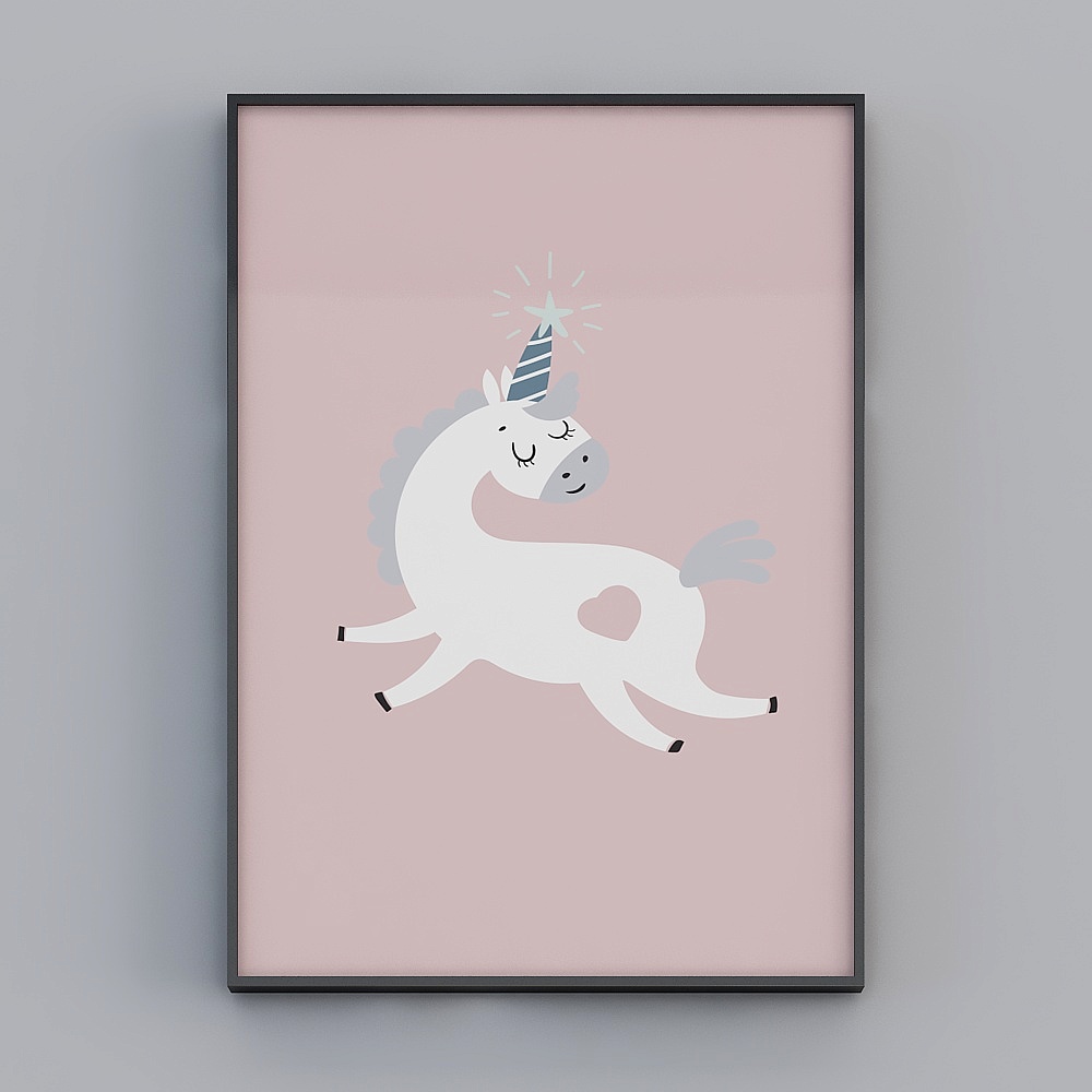 Glorious Good Painting - Simple Modern - NX-81667 - Cartoon adornment painting