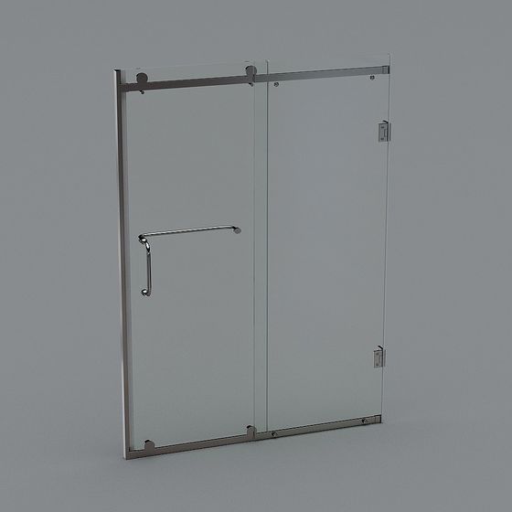 샤워실 하나의 받침대와 하나의 고정형, 하나의 이동형 오른쪽 8mm 304 재질 (거울 광택) 욕실 화장실 1302