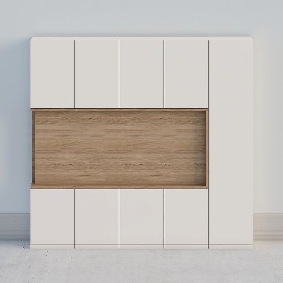 City Window Cabinet 3D model