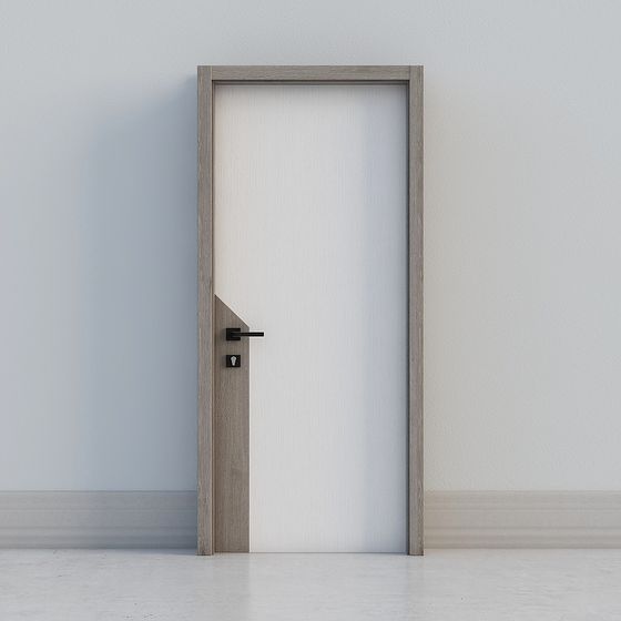 Stylish City Door 3D model for Modern Spaces