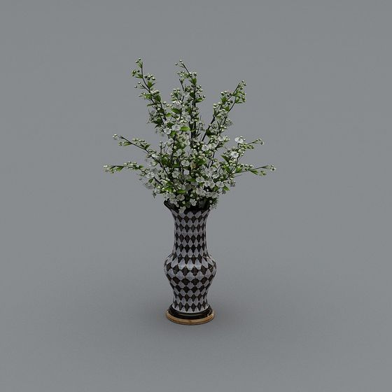 Chic Vase 3D model