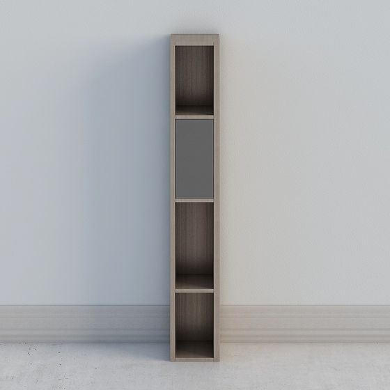 Urban Corner Bookshelf 3D model