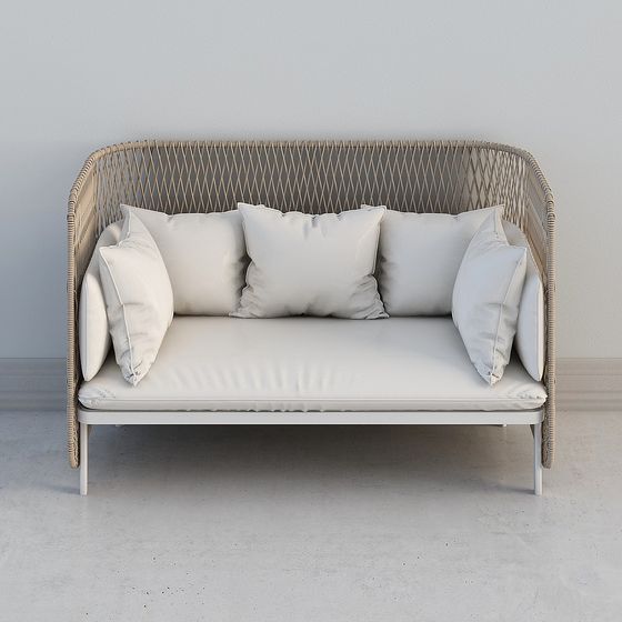 Cozy Retreat Sofa 3D model