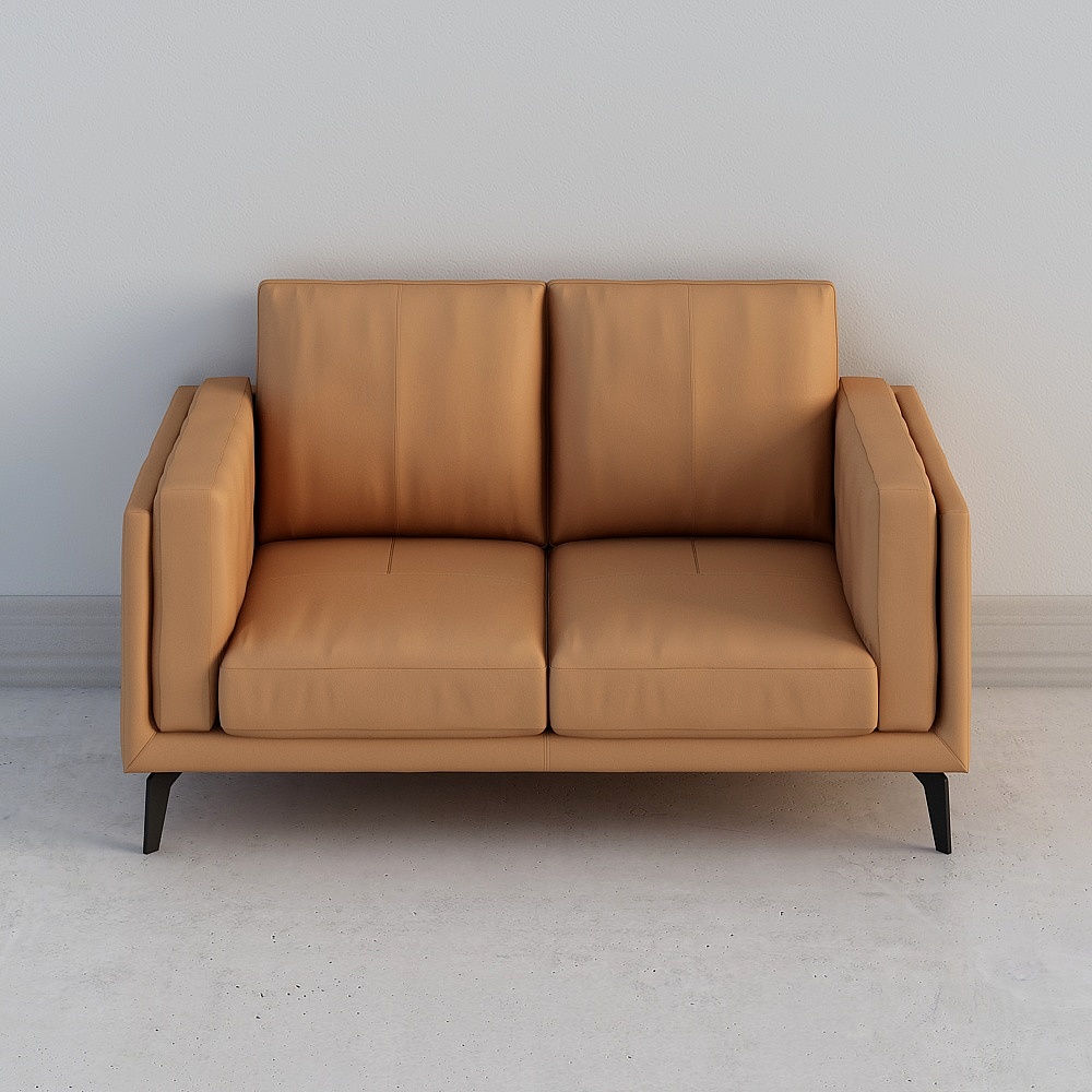 Morris/ Italian light luxury sofa living room leather small family-type combination sofa 305E-38