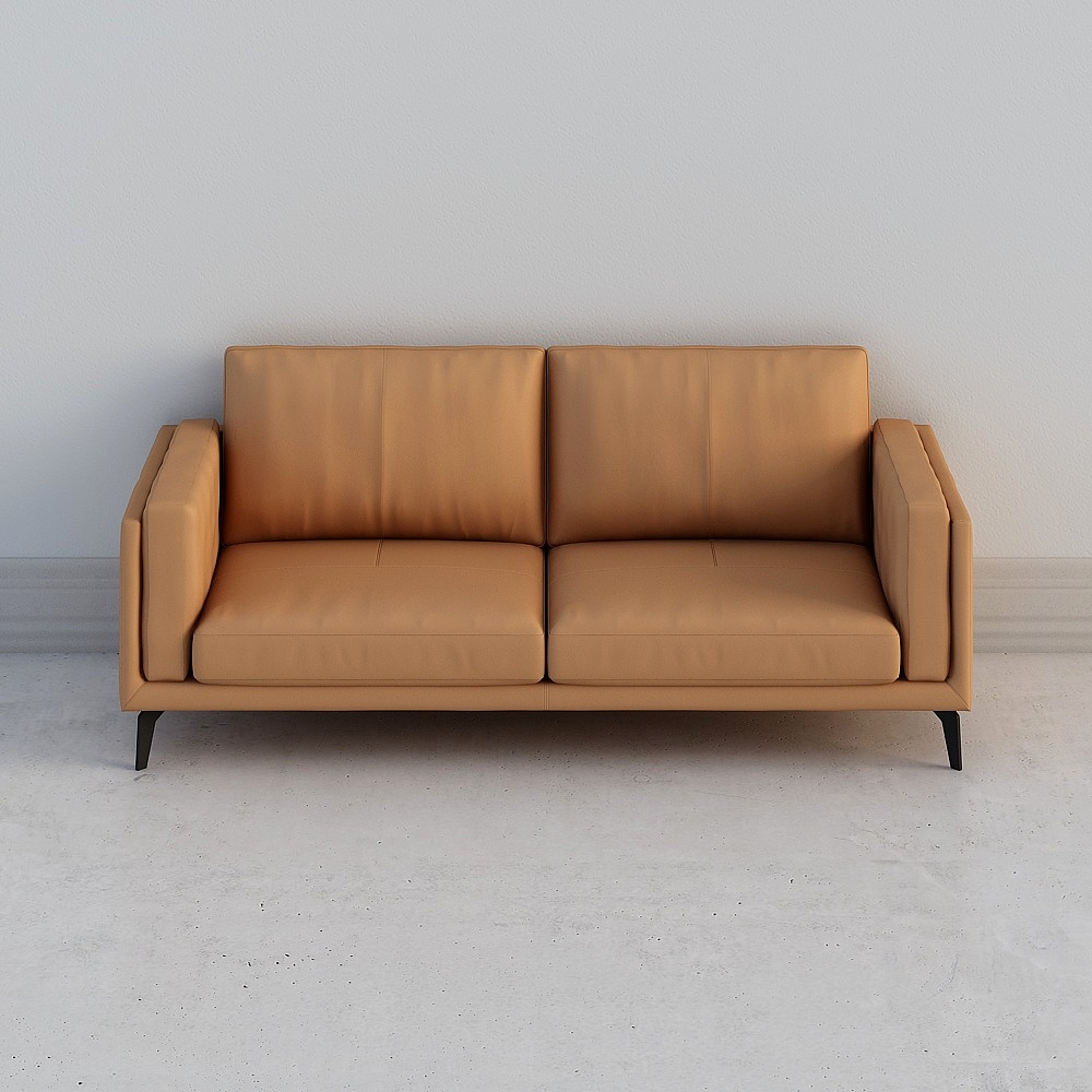 Morris/ Italian light luxury sofa living room leather small family-type combination sofa 305E-38