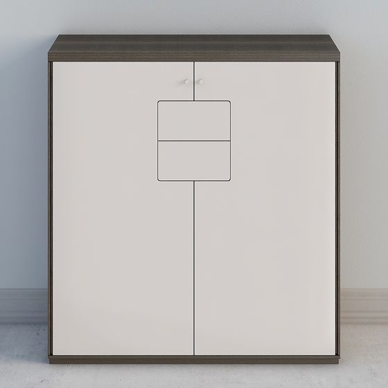 Urban Corner Storage Cabinet 3D model
