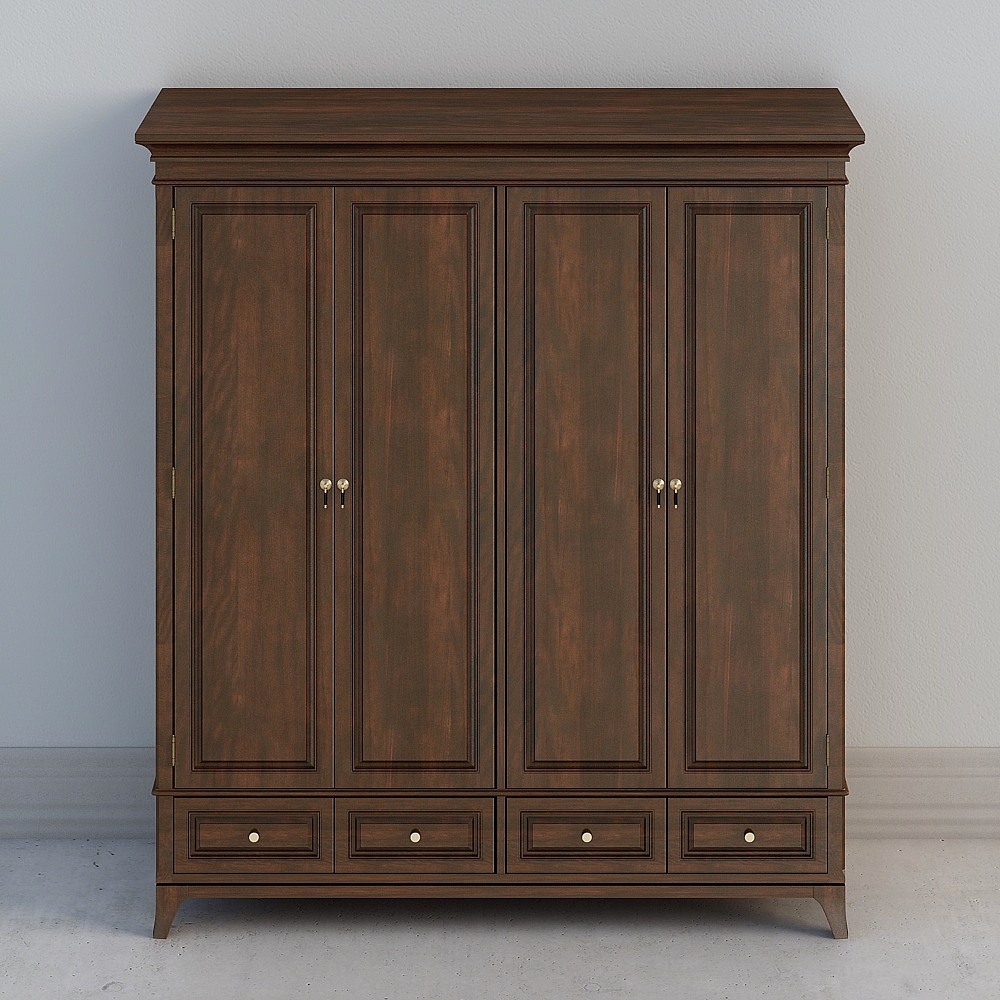 881 four-door wardrobe