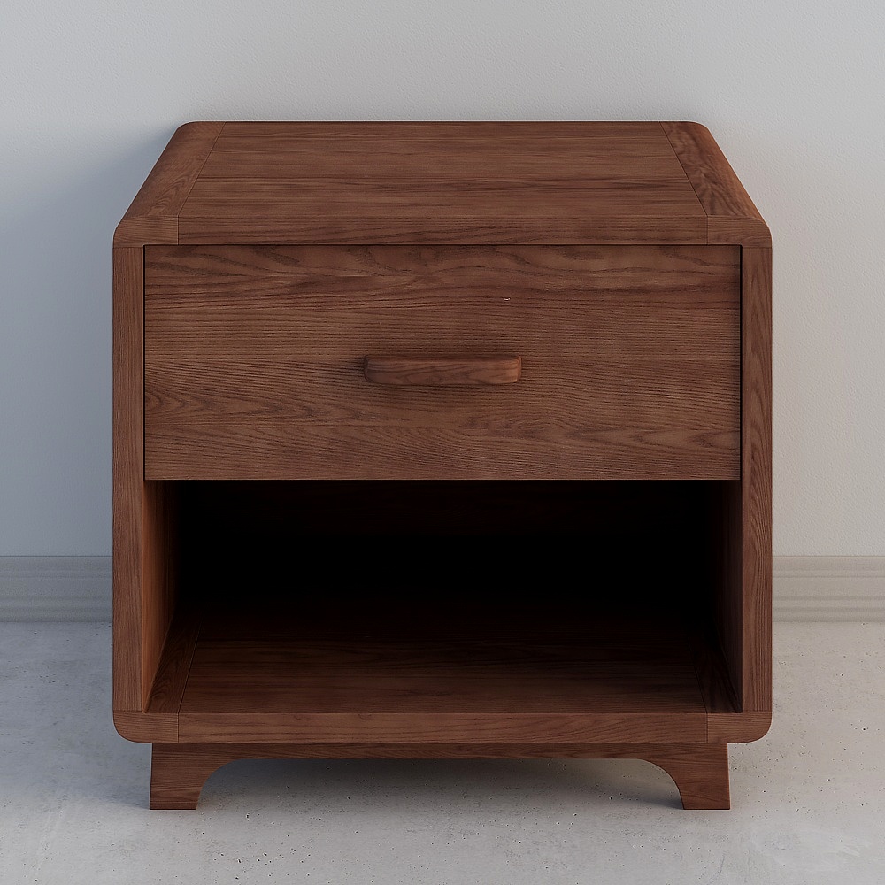 Table de Chevet en Bois Massif Colommy-W22