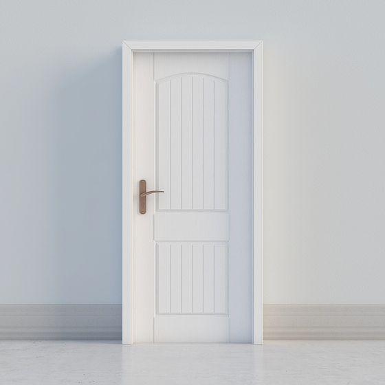 Elegant Minimalist 3D Door Model