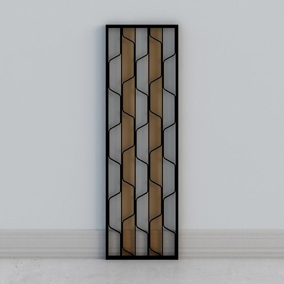 Abstract Geometric Screen 3D model