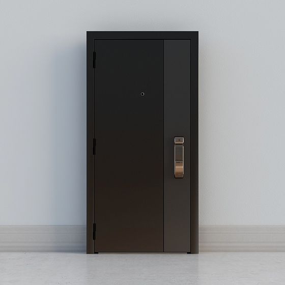 Smart Password Door Lock 3D Model for Security