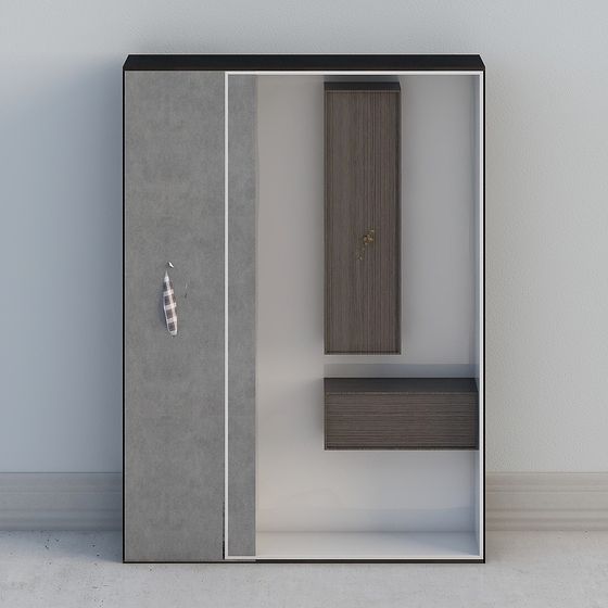 Urban Storage Cabinet 3D model