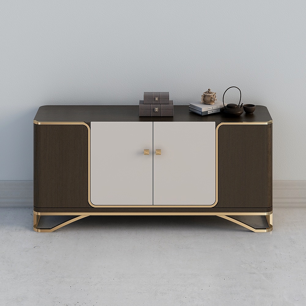 New Chinese style side cabinet entrance cabinet 2011