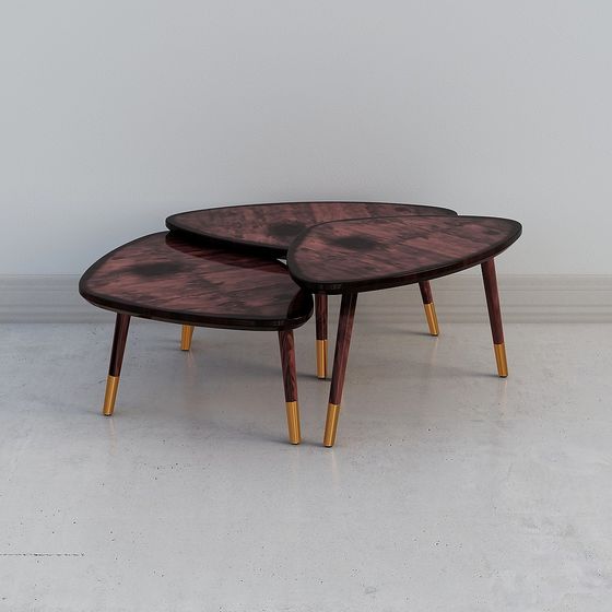 Luminous Low-Polygon Coffee Table 3D model