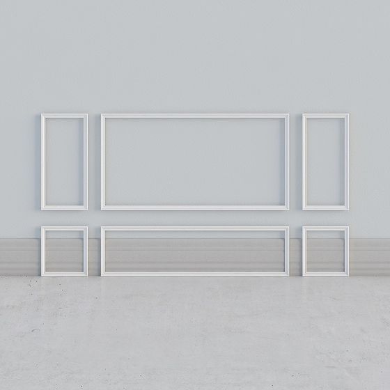 Frame Collection 3D model for Contemporary Design