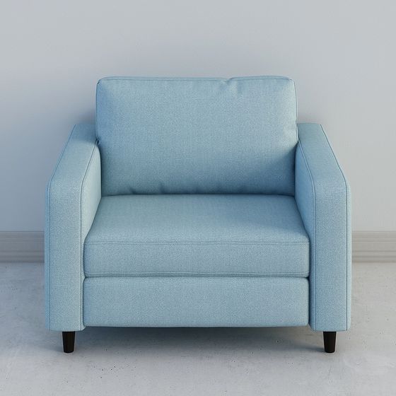 Cozy Lounge Chair 3D model