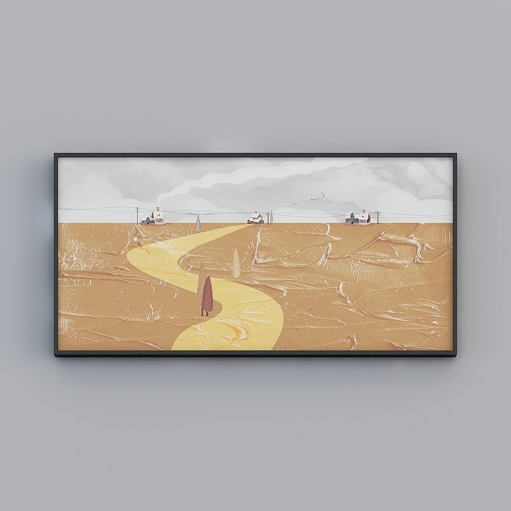 Glorious Fine Paintings - Simple Modern - LA-36936 - Landscape Decorative Paintings