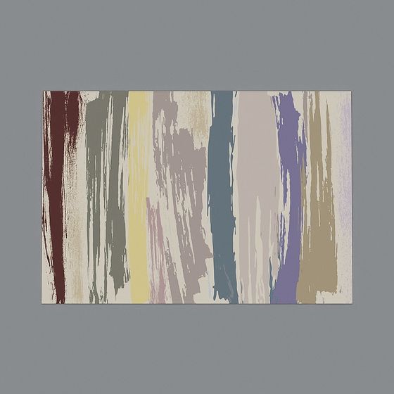 Abstract Canvas 3D Model for Designers and Developers