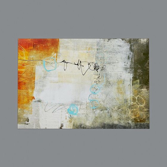 Abstract Gallery 3D model for Creative Designers