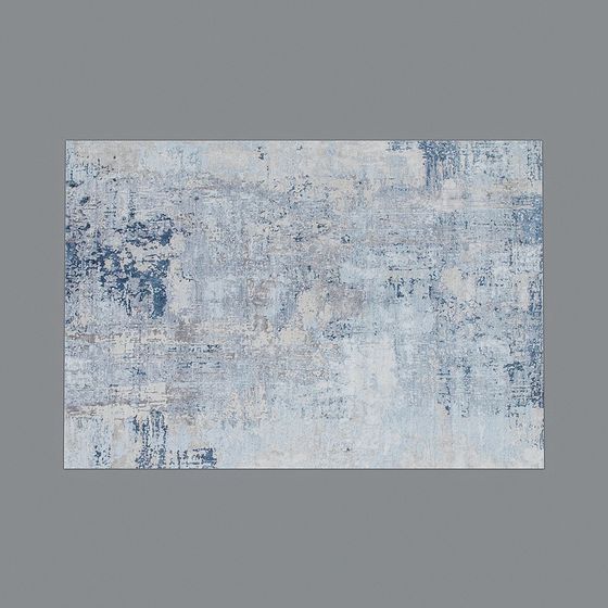 Artistic Abstract Carpet 3D Model for Designers