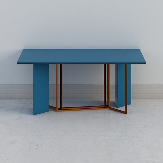 Minimalist Modern Desk 3D model