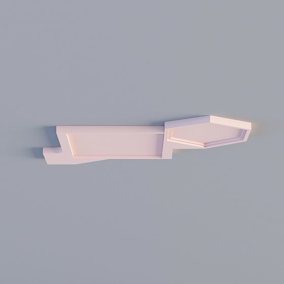 Geometric Light Shadow Rack 3D model