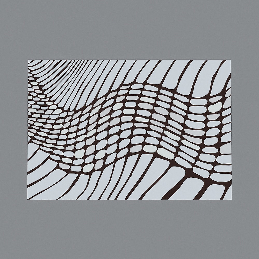 Elland carpet active printing and dyeing sofa coffee table mat bedroom bed room carpet Nordic postmodern light and luxurious geometric minimalist cloakroom entrance abstract geometry line square color