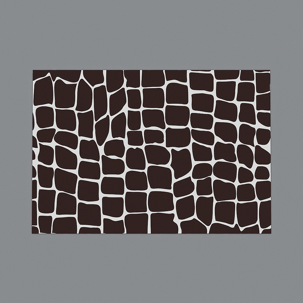 Elland carpet active printing and dyeing sofa coffee table mat bedroom bed room carpet Nordic postmodern light and luxurious geometric minimalist cloakroom entrance abstract geometry line square color