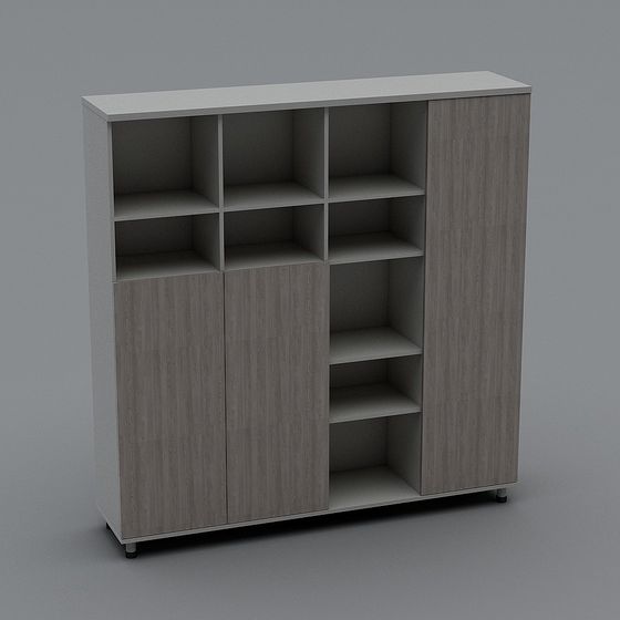 Urban Storage Bookshelf 3D model