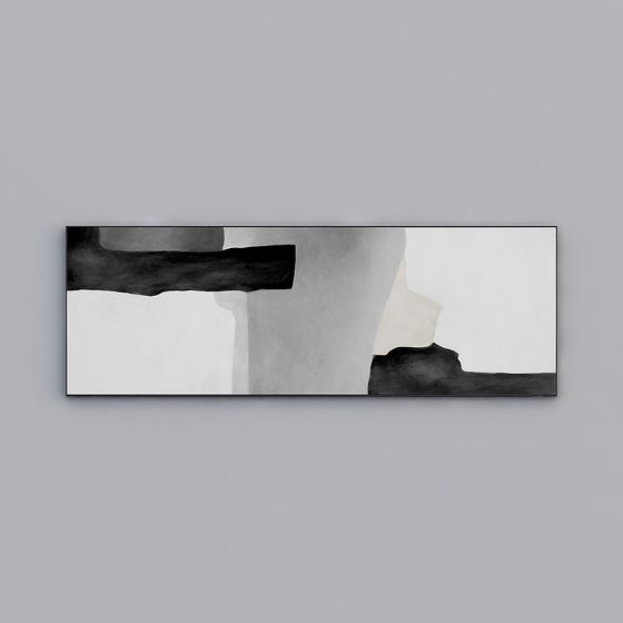 Abstract Geometric 3D model